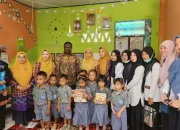 Bunda PAUD Takalar Dampingi Perwakilan Deputi UNICEF Indonesia Kunjungan ke TK Pertiwi Galesong