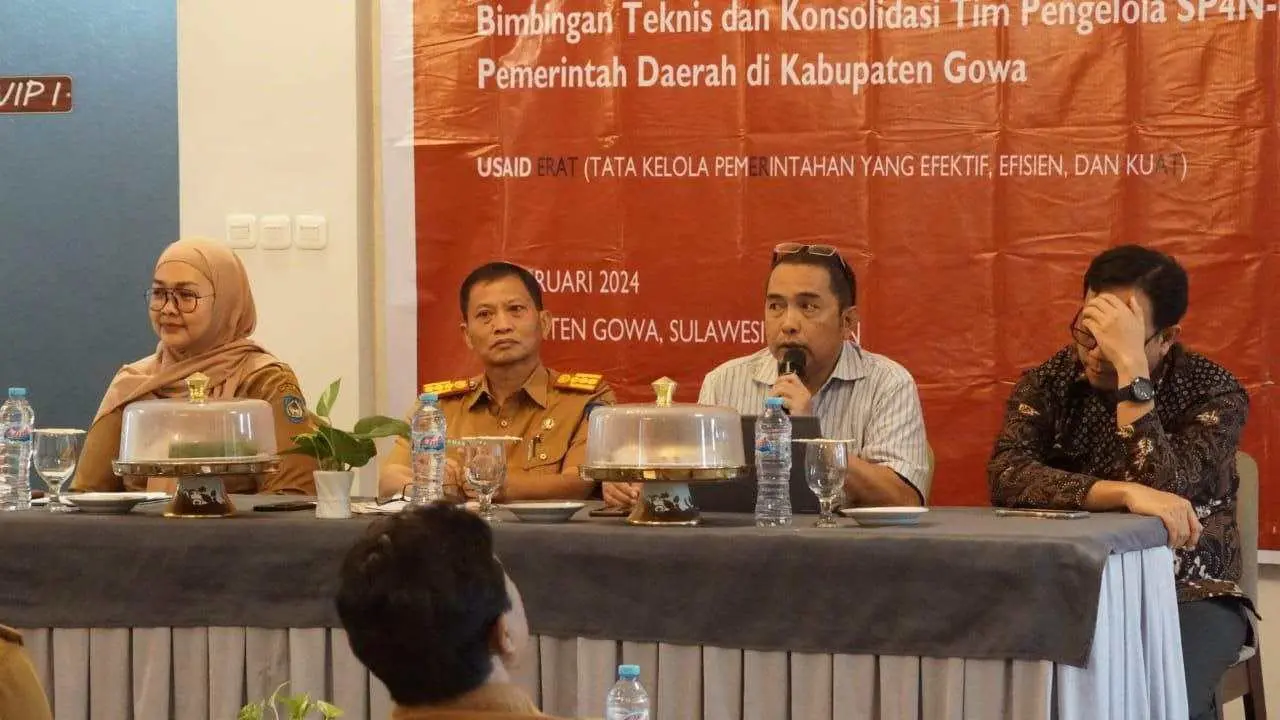 2024 Pemkab Gowa Kembali Tingkatkan Kapasitas Tim Pengelola SP4N-LAPOR!