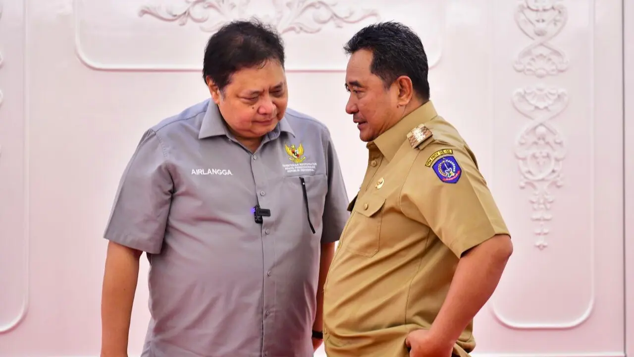 Menko Perekonomian Airlangga Dukung Upaya Pj Gubernur Sulsel Ajukan Tambahan KUR ke Pemerintah Pusat