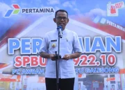 Pj Bupati Takalar Resmikan SPBU 74.922.10 Palleko