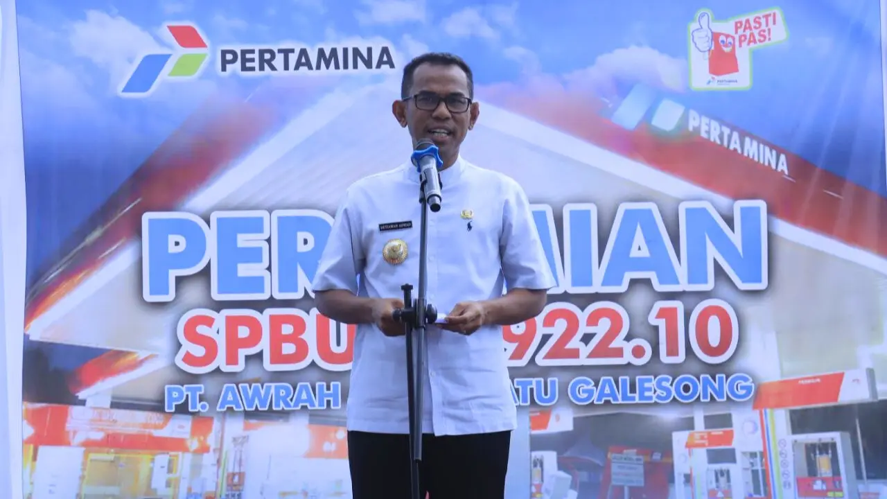 Pj Bupati Takalar Resmikan SPBU 74.922.10 Palleko
