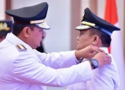 Pj Gubernur Sulsel Lantik Kadis PMD Muhammad Saleh Sebagai Pj Bupati Luwu 