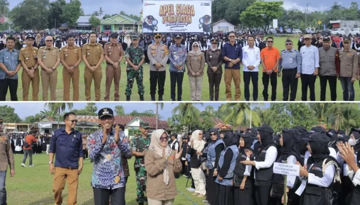 Ciptakan Pemilu Damai 2024, Pj Bupati Takalar hadiri Apel Siaga Pengawasan Masa Tenang