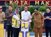 Didampingi Pj Gubernur Sulsel, Presiden Resmikan IPAL Senilai Rp1,2 Triliun di Makassar