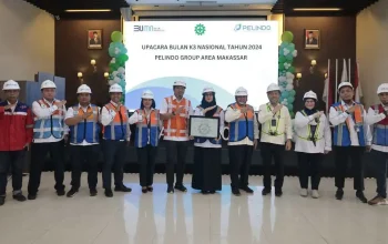 Bulan K3, Pelindo Makassar Gelar Apel & Seminar Kesehatan