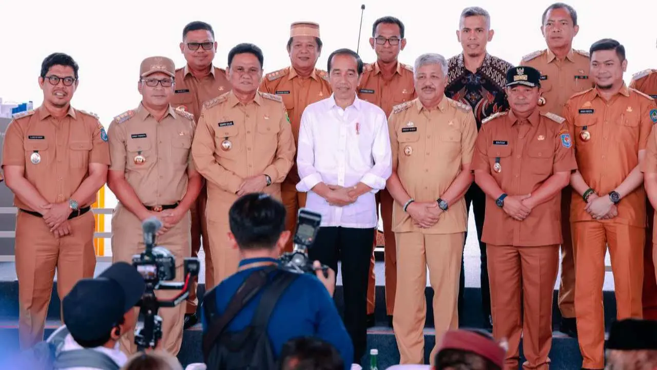 Pj Bupati Takalar hadiri Peresmian Proyek Strategis Nasional