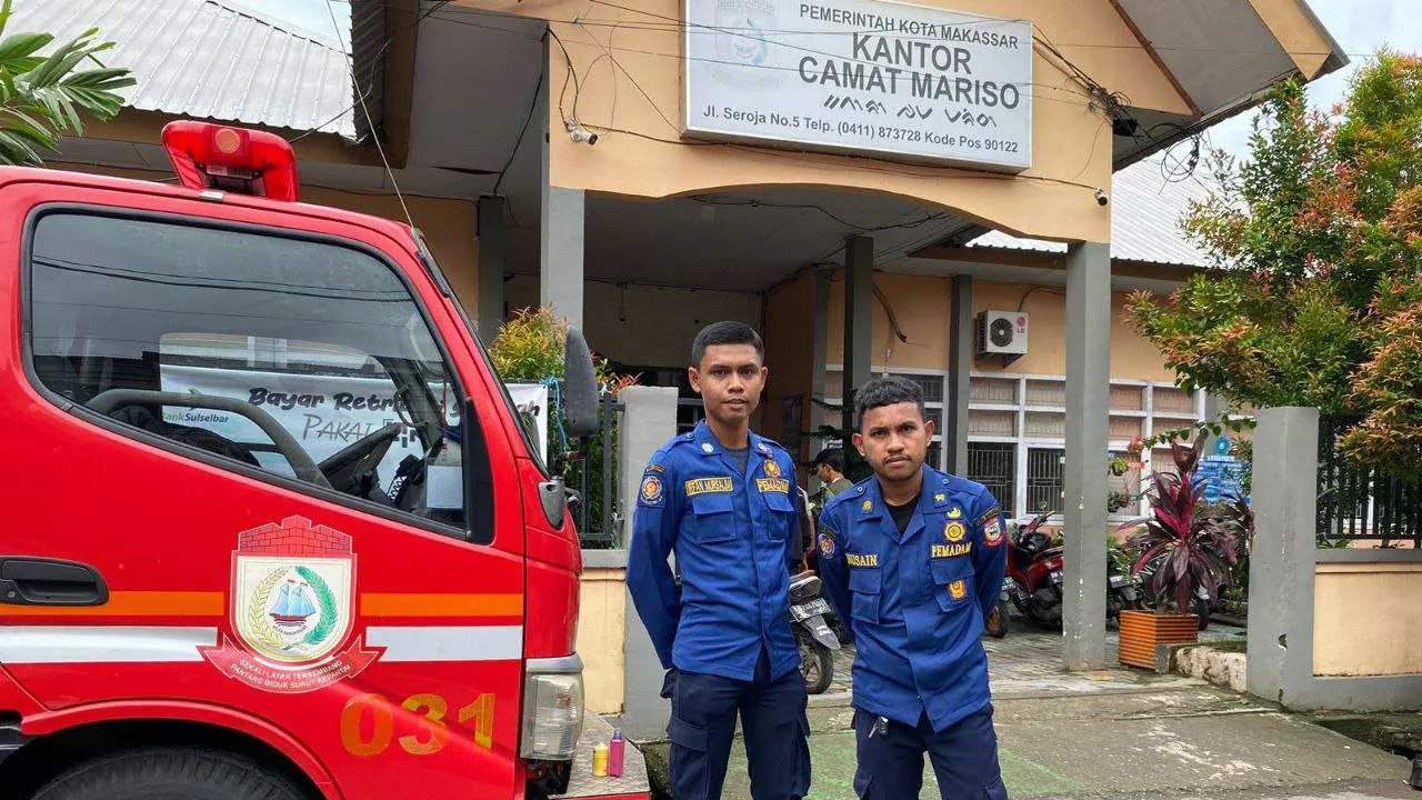 Sukseskan Pemilu, Damkar Makassar Siapkan 14 Armada Siaga 24 Jam