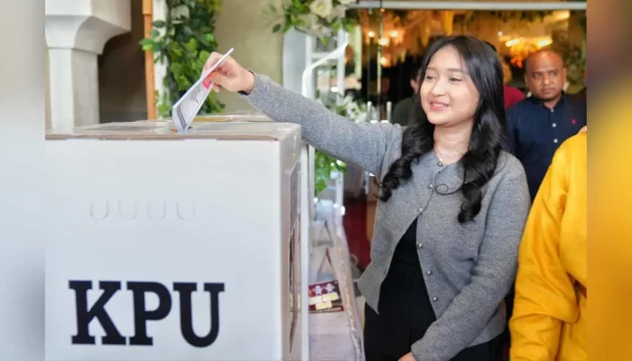 Fahm Ara Bilqis, Putri Pj Gubernur Sulsel Bagikan Pengalaman Pertama Kali Mencoblos di Pemilu