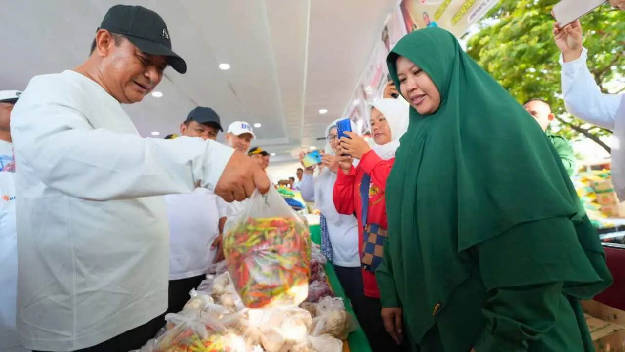 Pj Gubernur Sulsel Tinjau GPM & Salurkan Bantuan Pangan Bagi Warga Kurang Mampu di Jeneponto