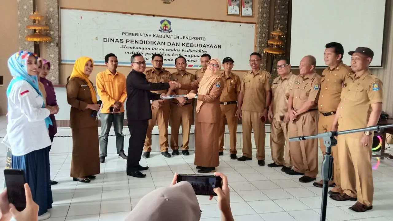 Program Kampus Mengajar Angkatan VII, Disdikbud Jeneponto Terima 42 Mahasiswa yang Akan Mengajar di 11 Sekolah
