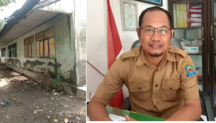 Satu Ruang Kelas SDN 11 Bangkala Barat Jeneponto Rusak Parah, Siswa Terpaksa Belajar di Ruang Perpustakaan