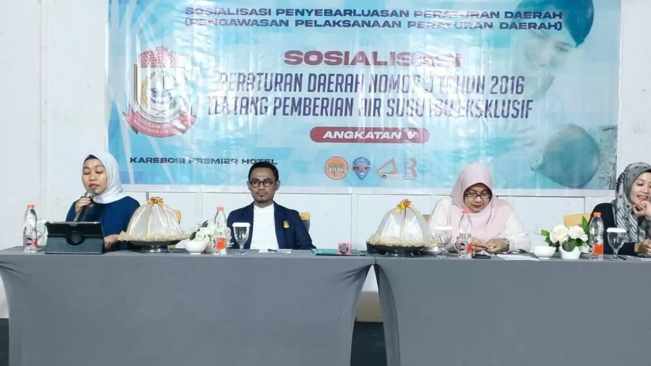 Jaga Tumbuh Kembang Anak, Saharuddin Said Sosialisasikan Perda ASI Ekslusif