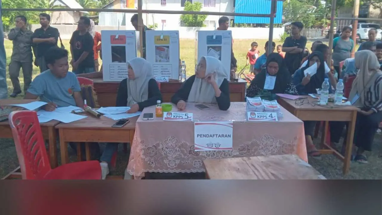PSU TPS 2 Putabangun Diwarnai Ketegangan Antara Wartawan dan Oknum Panwascam