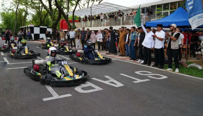 Event Balap Go-Kart Pertama di Sulsel Perebutkan Piala Gubernur