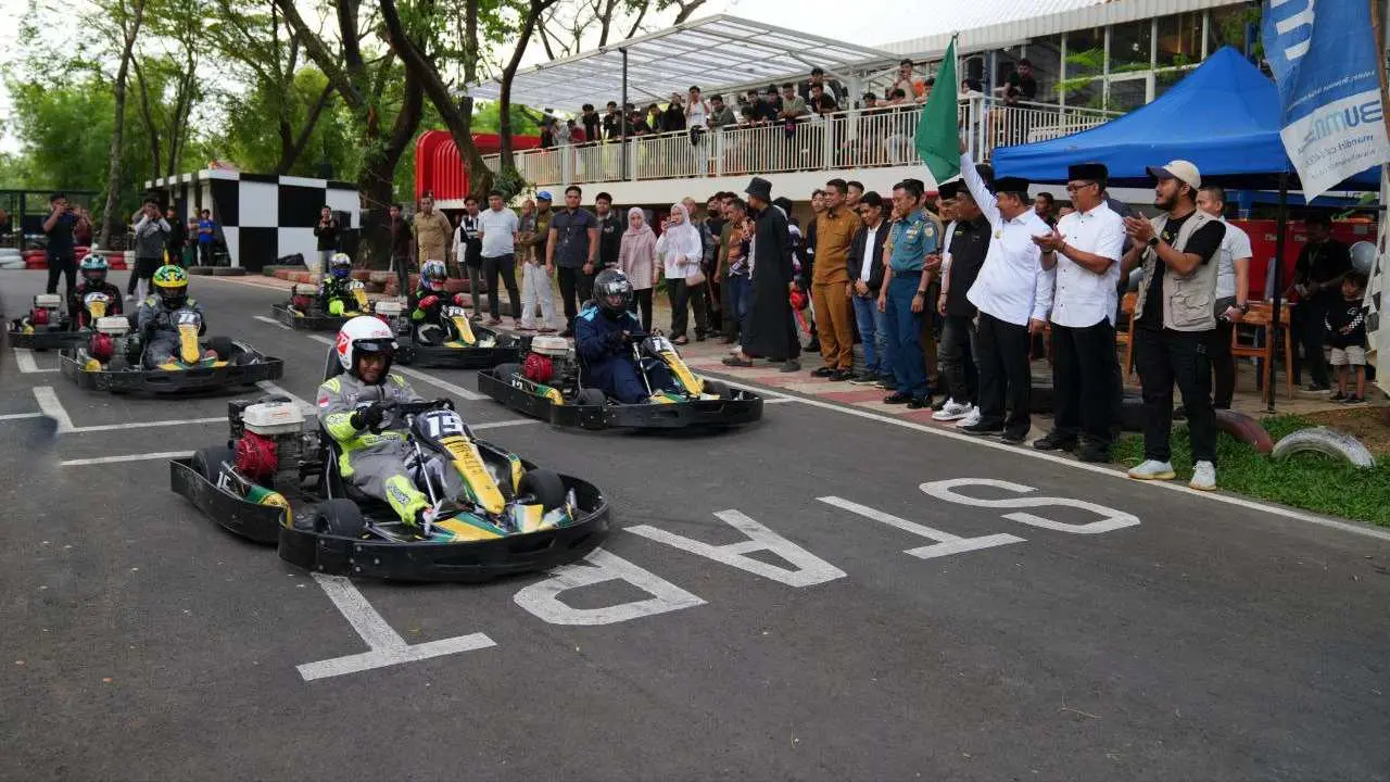 Event Balap Go-Kart Pertama di Sulsel Perebutkan Piala Gubernur