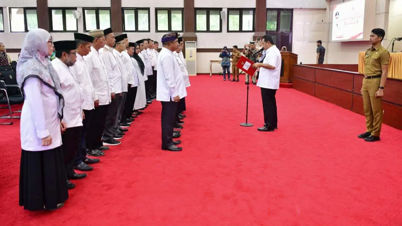 FKUB Sulsel 2024-2029 Dilantik, Forkopimda Turut Masuk sebagai Pembina 2 FKUB Sulsel 2024-2029 Dilantik, Forkopimda Turut Masuk sebagai Pembina