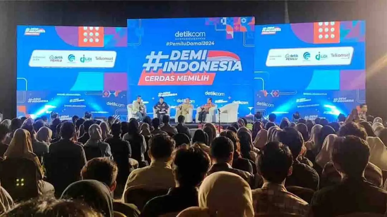 Kabag Humas & Protokol Wakili Ketua DPRD Hadiri #demiindonesia Cerdas Memilih