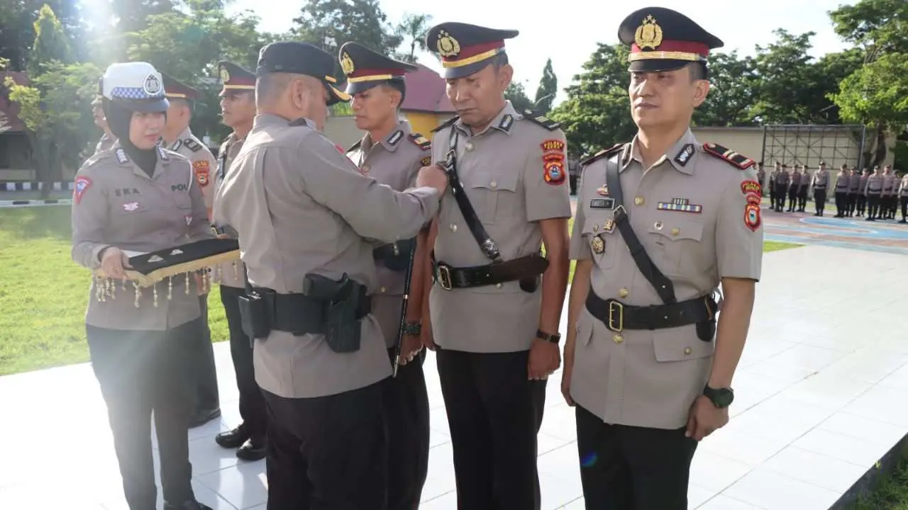 Sejumlah Perwira Utama Polres Jeneponto Bergeser, AKP Syahrul Masuk Isi Jabatan Kabag SDM