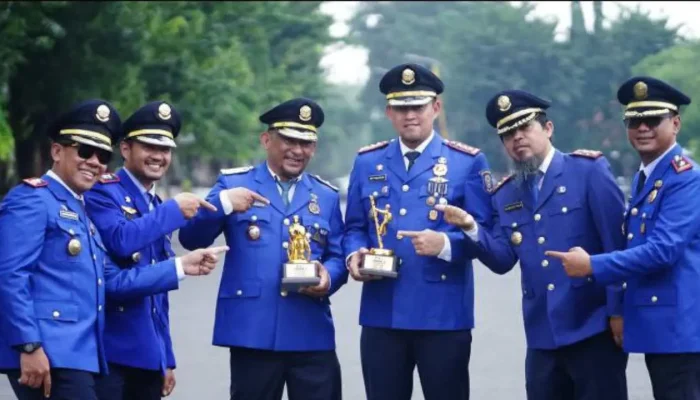 HUT Damkar Indonesia ke-105, Damkar Makassar Sabet Juara 1 Hose Laying
