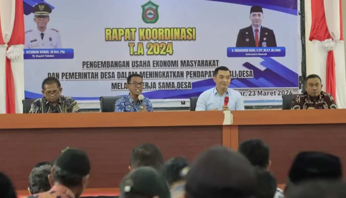 Pj Bupati Takalar Pimpin Rapat Koordinasi Pemberdayaan Masyarakat dan Desa
