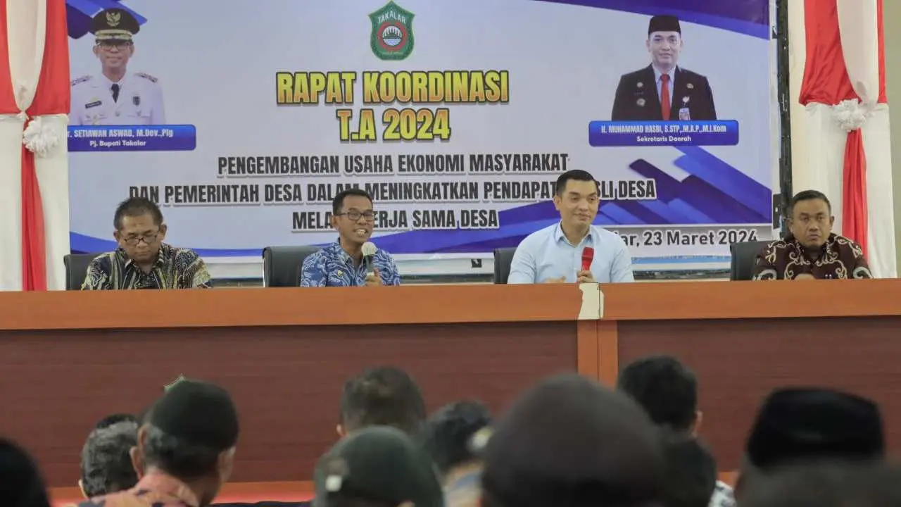 Pj Bupati Takalar Pimpin Rapat Koordinasi Pemberdayaan Masyarakat dan Desa