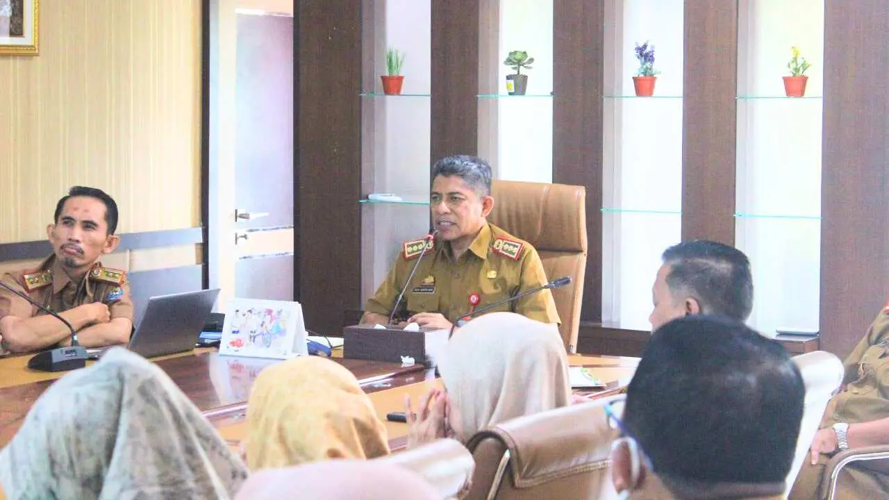 Sekda Jeneponto dan Tim Pelaksana TPP Bahas soal Pembayaran Gaji ke-14/THR dan TPP