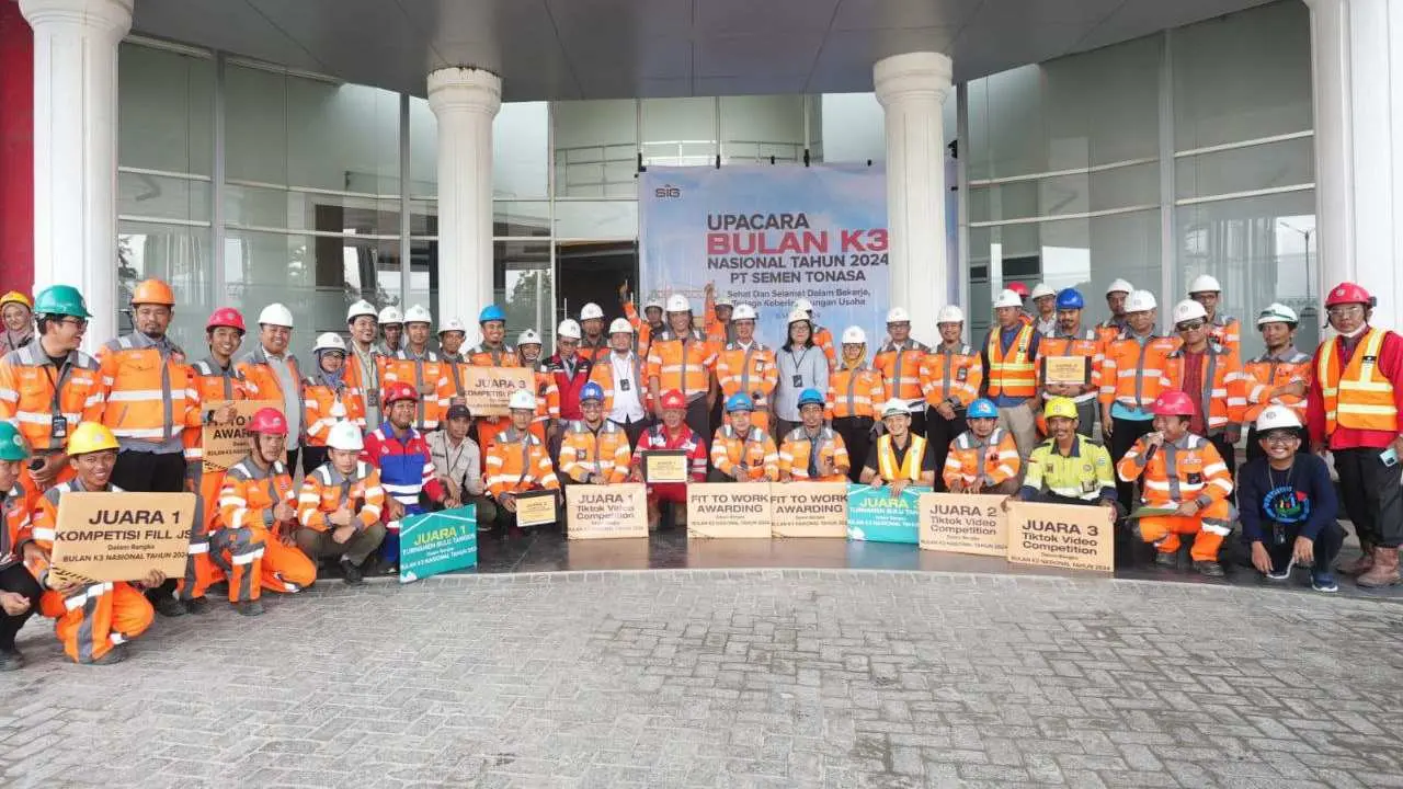 Budaya K3 di PT Semen Tonasa Diharapkan Dapat Terjaga Dalam Diri Setiap Pekerja