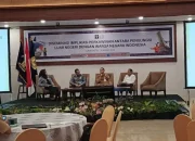 Andi Bukti Djufrie Paparkan Tupoksi Kesbangpol Makassar di Acara Diseminasi Implikasi Perkawinan Antara Pengungsi dengan WNI