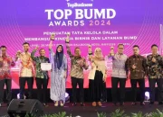 Berkinerja Terbaik, PDAM Makassar Raih Predikat Bintang 4, Beni Iskandar Dinobatkan Top CEO 2024