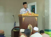 Pj Bupati Takalar Bersilaturahmi dan Sholat Ashar berjamaah di Masjid Jami’ Al-Fauza Bajeng
