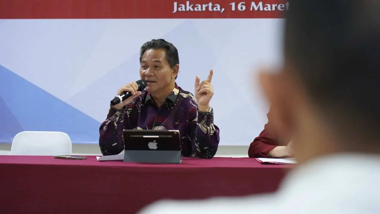 Ketua Dewan Kehormatan Penyelenggara Pemilu (DKPP), Heddy Lugito,