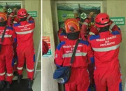 Damkar Makassar Sigap Selamatkan Ibu Terjebak di Lift Puskesmas Kassi-Kassi