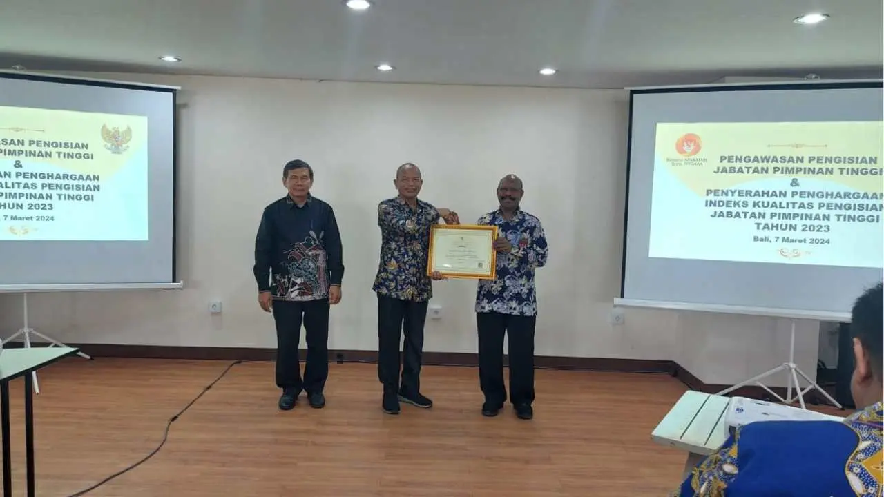 Jeneponto Raih Penghargaan Indeks Kualitas Pengisian Jabatan Pimpinan Tinggi dari KASN