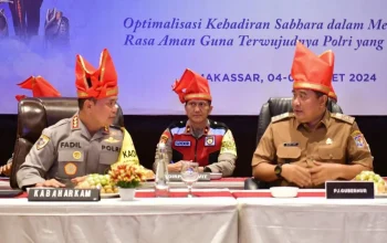 Mabes Polri Akui Keamanan-Kedamaian Sulsel Jadi Barometer di Indonesia Timur