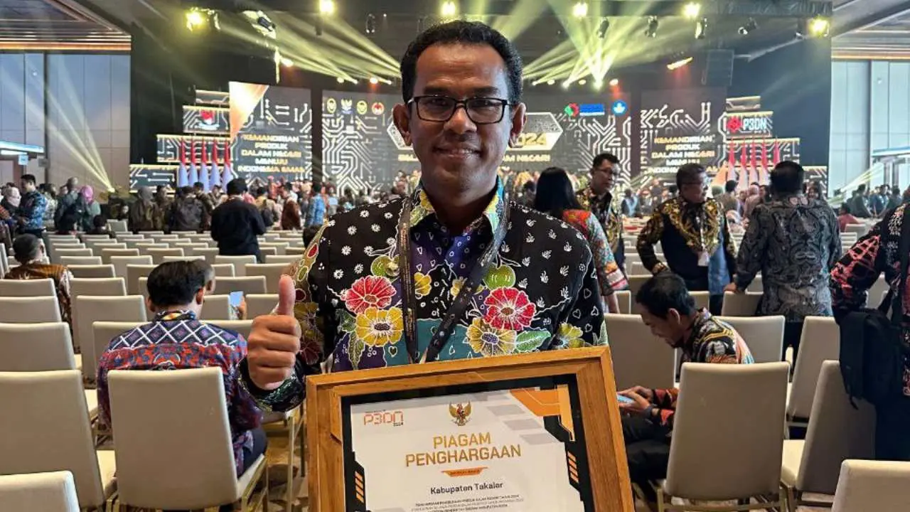 Takalar Raih Penghargaan Penggunaan Produk Dalam Negeri tahun 2024