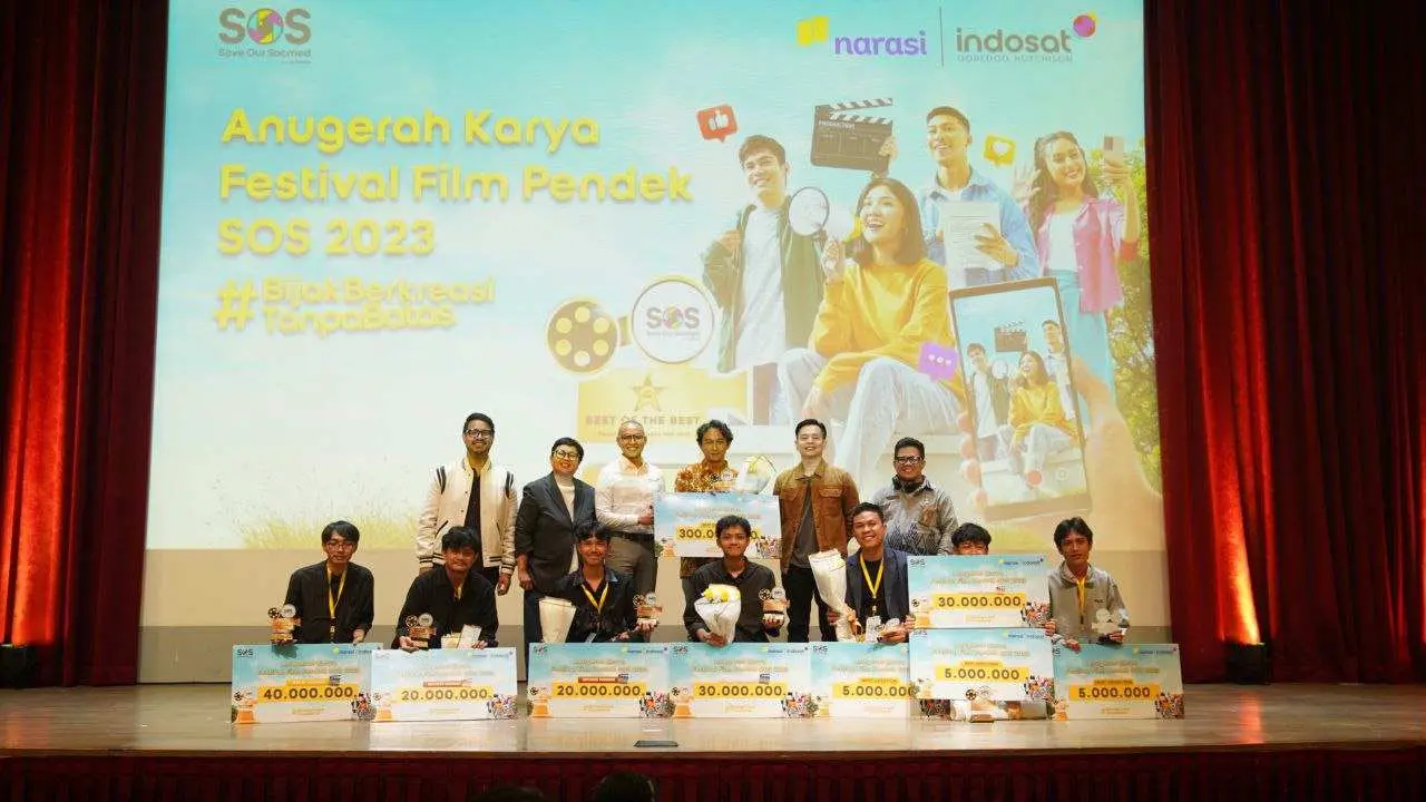 Terkumpul 273 karya film pendek, Berikut Pemenang Gold Festival Film Pendek SOS 2023