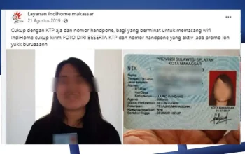 Akun FB 'Layanan Indihome Makassar' Tuai Masalah