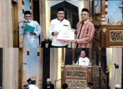 Dukung Program Keagamaan, H Dahyal Salurkan Dana Hibah Pemkot Makassar di Masjid Besar Al Amin