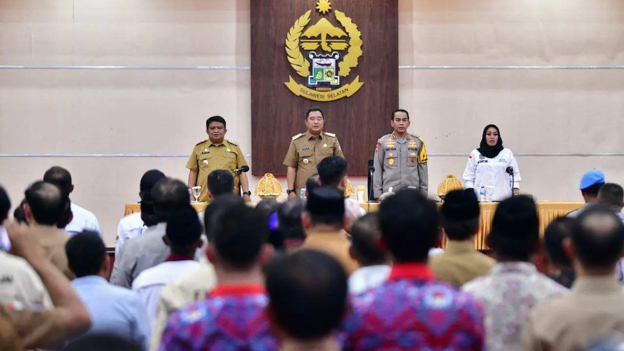 Pemilu Berjalan Damai, Pj Gubernur dan Kapolda Sulsel Silaturahmi Bersama Apdesi