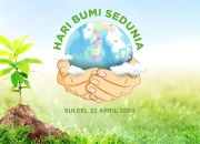 Peringati Hari Bumi, Pemprov Sulsel Libatkan Siswa Tanam Pohon Serentak