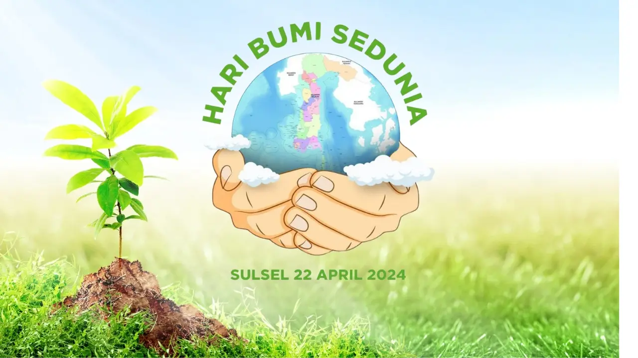 Peringati Hari Bumi, Pemprov Sulsel Libatkan Siswa Tanam Pohon Serentak