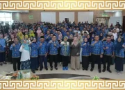 Halalbihalal Disdik, Indira Yusuf Ismail Satukan Tekad untuk Pendidikan Dua Kali Tambah Baik