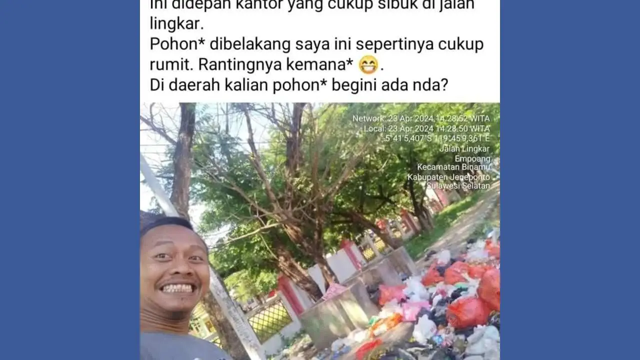 Miris, Tumpukan Sampah Jadi Aksesoris Kota Jelang Hari Jadi Jeneponto ke-161 2 Miris, tumpukan sampah menghiasi sejumlah titik di wilayah Kota Kabupaten Jeneponto dan sekitarnya.