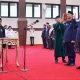Pj Gubernur Bahtiar Lantik Pejabat Administrasi dan Pengawas Lingkup Pemprov Sulsel