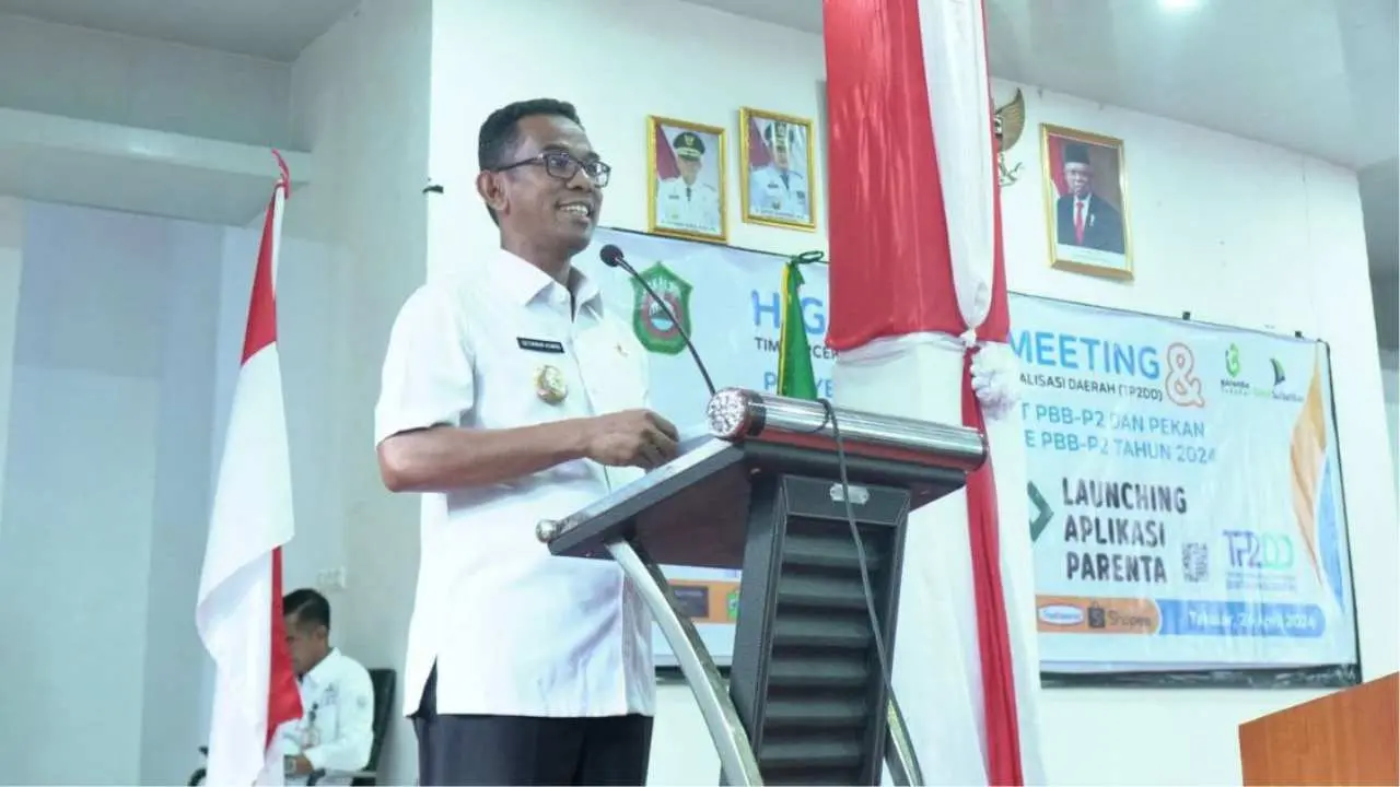 Tingkatkan PAD Sektor PBB-P2 yang Transparansi & Efisien, Pj Bupati Launching Aplikasi "PARENTA"