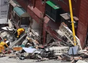 Gempa M 7,2 Goyang Taiwan, 9 Tewas, 50 Hilang Ratusan Orang Alami Luka