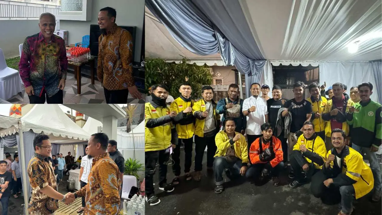 Griya Lebaran Andi Sudirman Dihadiri Pejabat hingga Ojek Online