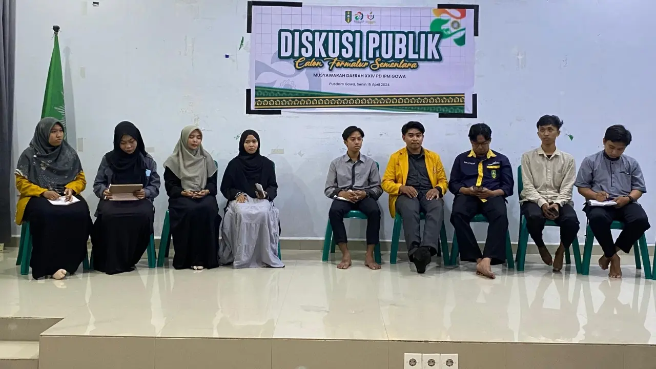 Jelang Musda, PD IPM Gowa Gelar Dialog Publik Calon Formatur