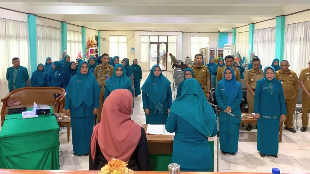 Pj Ketua TP PKK Takalar Lantik Enam Ketua TP PKK Kecamatan 