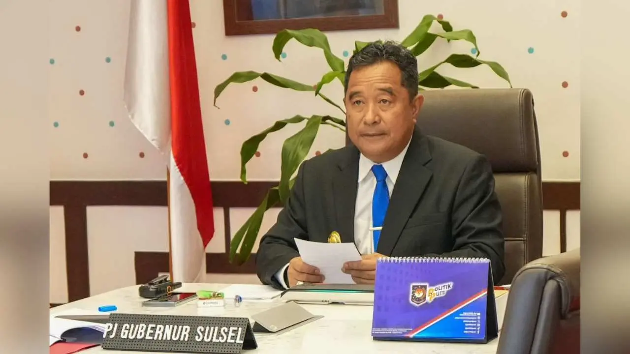 Penjabat Gubernur Sulsel Bahtiar Baharuddin